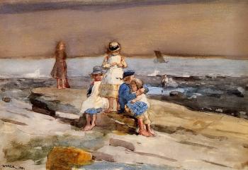Children on the Beach II